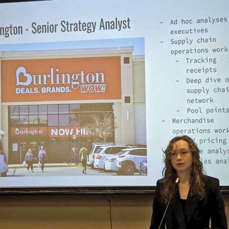 Alumnus Caitlin King shares her journey to success